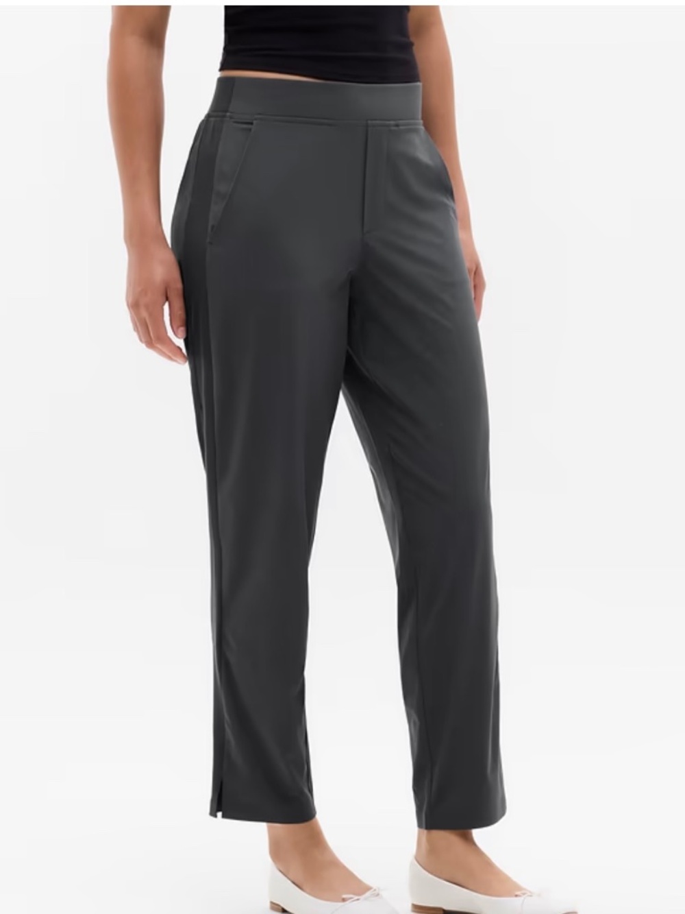 Athleta Brooklyn Sz 4 Mid Rise Ankle Pants